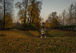 мостик / Царское село. Осень.
