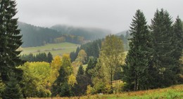 Посмотреть долину свысока / Туманная осень
