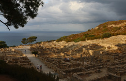 Древний Камирос / Руины древнего города Камирос на Родосе. 2,5 тысяч лет назад тут кипела жизнь.