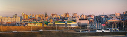 Барнаул / Городская панорама утреннего Барнаула