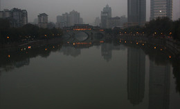 Дело было вечером / Мой любимый мост в Чэнду. Пров. Сычуань, Китай.