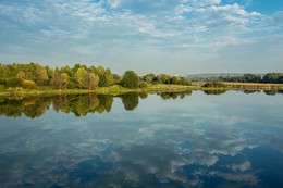 Между небом и водой / река Казанка,пригород Казани