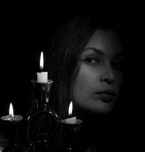 Ночь таинственная / модель Катерина
