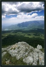 Вид с вершины на горы / Чатырдаг. Эклизи-Бурун