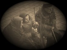эй люся глянь какие клоуны / бабушки=))
