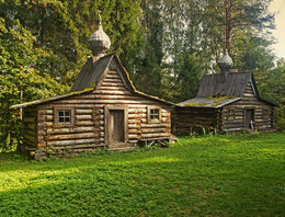 музей деревянного зодчества в Василево / музей деревянного зодчества в Василево