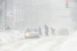 Метель / Метель в городе