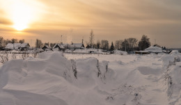 Заснеженная пятница / снежные заносы, снежные зимы и в пятницу, и в другие дни