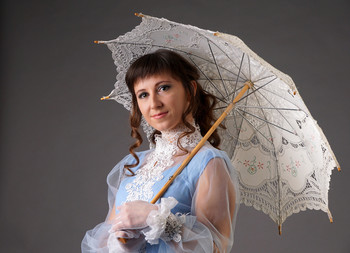 Девушка с зонтиком / Md.: Irina
