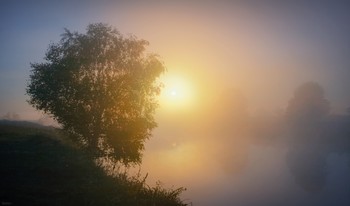 Речной туман / Солнечное утро
