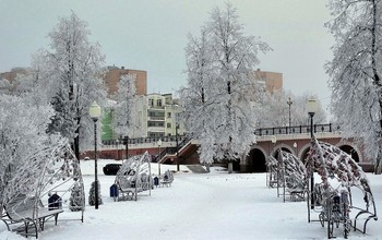 Предновогоднее украшение / Предновогоднее украшение в городе