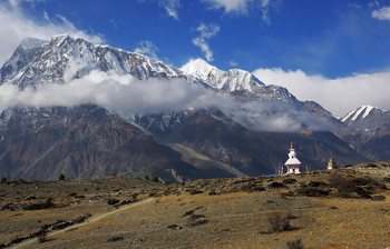 Гималаи / Непал. Долина Реки Марсиангди