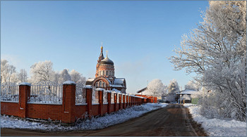 Зимняя зарисовка / Храм Вознесения Господня