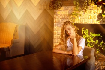 Золотая / модель Дарья Басина