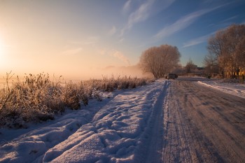 Чудесный зимний день / Мороз, солнце и туман