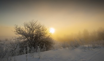 Дыхание морозного утра / Зимние туманы.