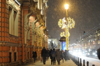 Питер снежный / Новогодний Петербург