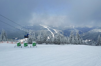 &nbsp; / Зима в горах Чехии