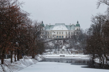 Королевские Лазенки / Прекрасный парк Варшавы. Даже зимой приходишь в восхищение от его видов.