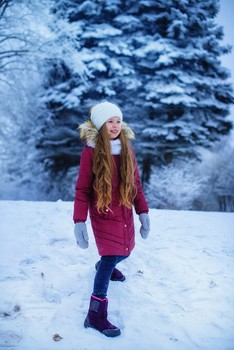 Зимой 2018 / модель Юлиана Смирнова