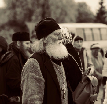 Монах / Настоятель скита на родине прп. Нила Столобенского.