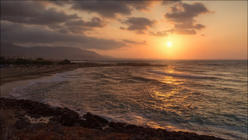 Закат над Критом / Крит, Греция, закат