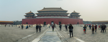 Зимний Императорский Дворец (музей Гугун) он же «Запретный город». / Март 2018 год. 
Китай.