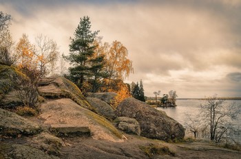 Осень в парке Монрепо. / Парк Монрепо в Выборге. Октябрь 2016.