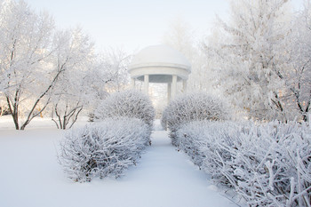 Ротонда / Иней в городе