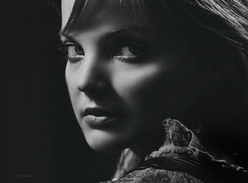Portrait. Night portrait studio A. Krivitsky. / Portrait. Night portrait studio A. Krivitsky.