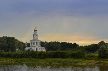 Юрьев монастырь в Новгороде / Новгород Юрьевский монастырь