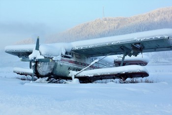 Занесенный снегом / Север Иркутской области