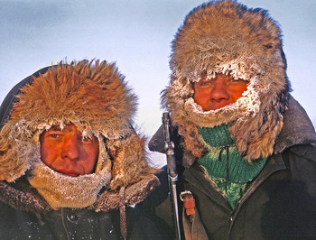 Февральская стужа / Таймыр , Усть-Еарея , февраль 79 года , закрытие охотничьего сезона .