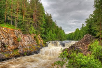Кивач. Начало / Карелия
