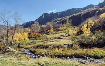 Осень в горах. / Осень в горах.