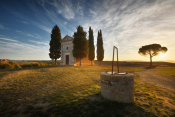 Cappella della Madonna di Vitaleta / Тоскана, Италия