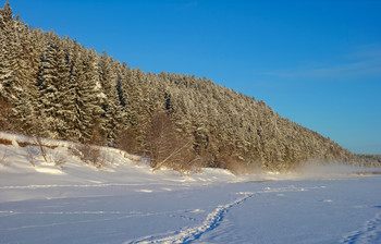 Утро на Сылве / Река Сылва.Пермский край