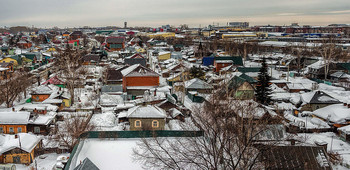 Зима - 2-я серия. / Панорама. ж/м Плехановский. Новосибирск