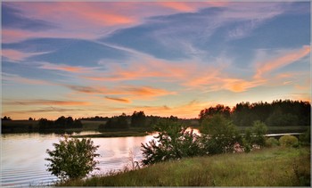 Вечерняя / Августовским вечером на озере Сердово.