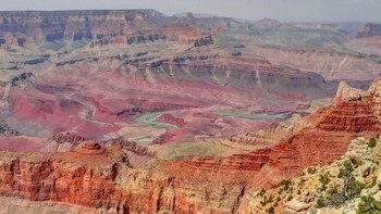 там, где речка, речка Колорадо.. / Grand Canyon, Arizona, USA