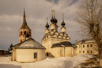 Церковь Лазаря Праведного Воскрешения / Суздаль, март 2019