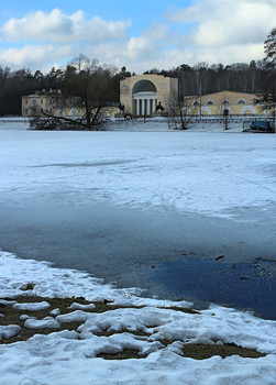 А на пруду еще лед.. / Мартовские зарисовки в Кузьминках...