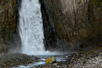 У водопада..... / КБР. Джилы-Су. Водопад Эмир. Октябрь