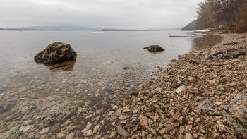 Весенний дождик / 6 апреля 2019, Самара, берег Волги.