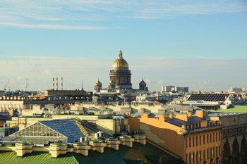 Над городом... / Санкт-Петербург