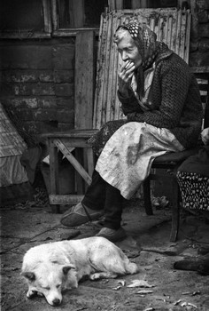Дама с собачкой / Собачка Белка и тётка Феодосия. 1991г.