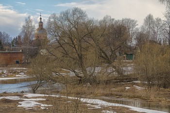&nbsp; / Гуляем по Вязьме. Вид на храм Петра и Павла (1805 г.)