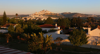 Утренний взгляд из окна / Аркос-де-ла-Фронтера, Андалусия, Испания.