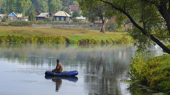 &nbsp; / Летнее утро на реке