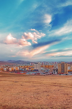 Перед закатом / Апрель 2019г, Эрдэнэт (Монголия)